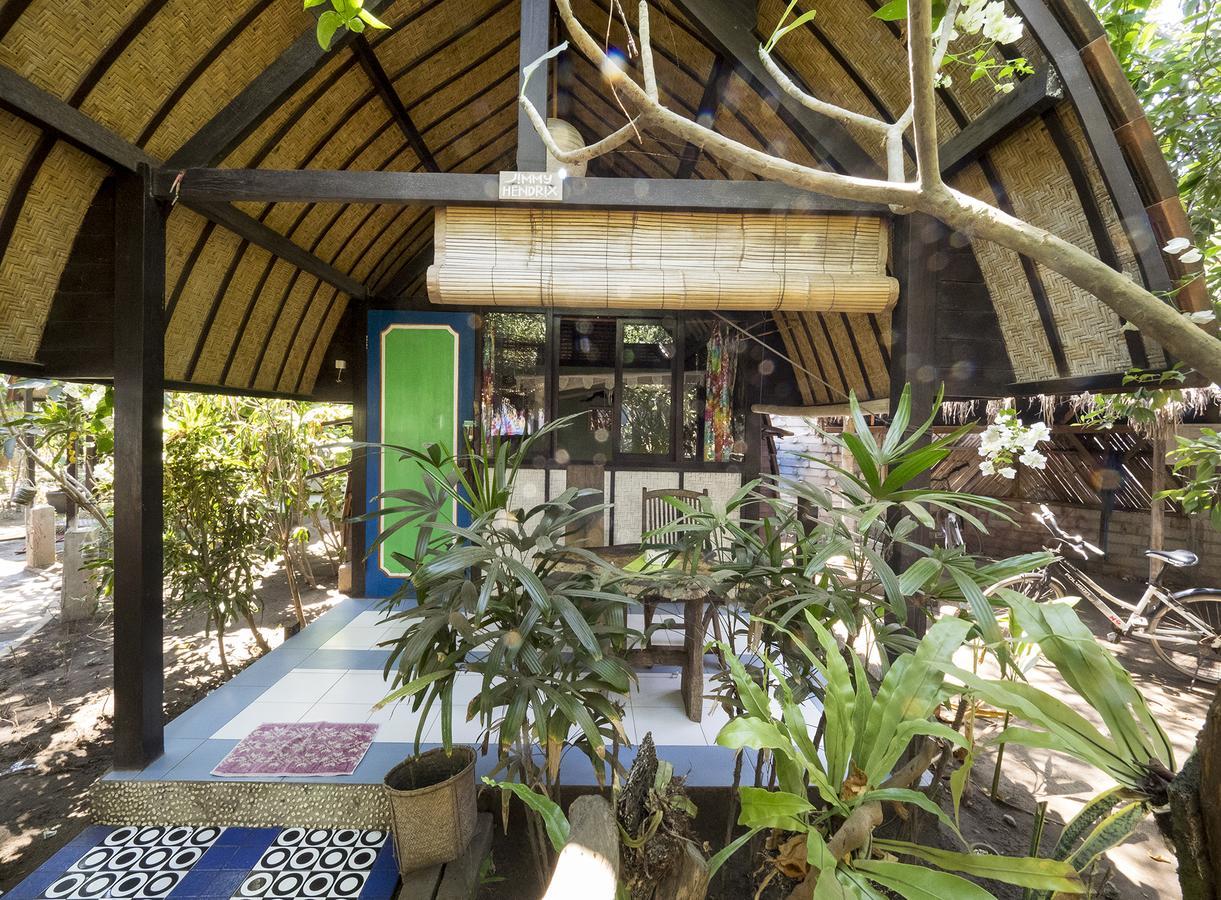 ホテルWoodstock Gili - Garden And Bungalows ギリ・トラワンガン エクステリア 写真